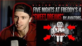 Vapor Reacts Fnaf 4 Song Sweet Dreams By Aviators Five Nights At Freddys 4 Reaction