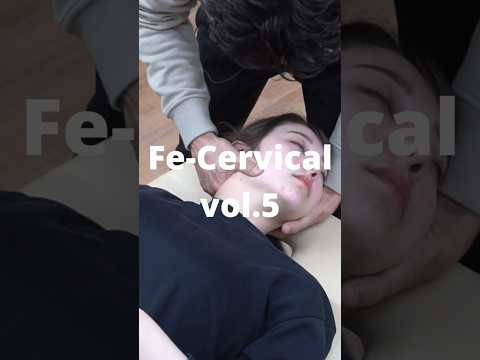 【ASMR chiro cracking ボキボキ整体 】(女性版)頸椎集めましたvol.5！ (female only)Cervical adjustment from Japan #shorts