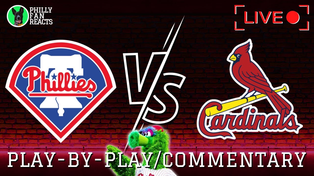 Phillies vs Cardinals LIVE YouTube