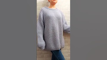 Большой свитер мужской из шерсти на 52-178