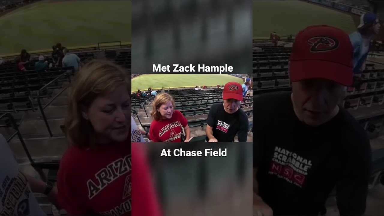 Met Zack Hample at Chase Field!!! Full video will be uploaded soon!!