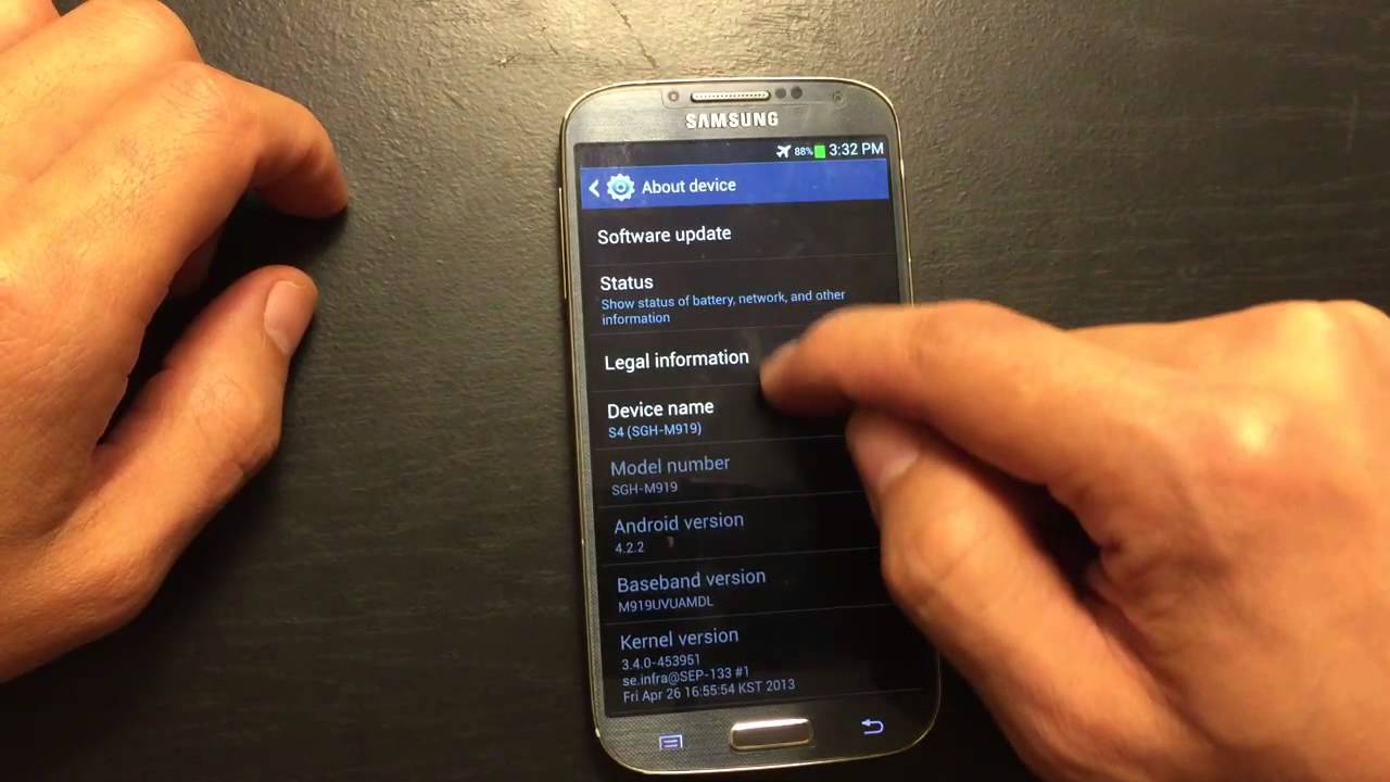 Телефон Samsung Galaxy Imei