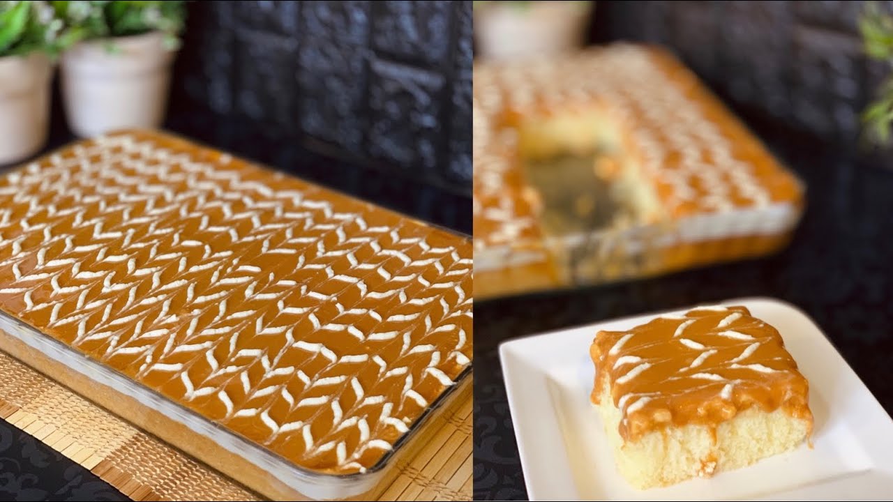 الكيكة التركية .. كيكة التريليشا أو كيكة الحليب بطريقة جدا مميزة وسهلة