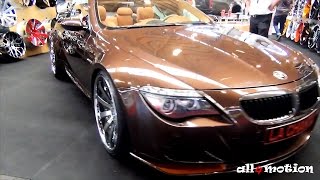Athlete Statistics BMW M6 V10 Convertible 22" Forgiato Bodykit Widebody