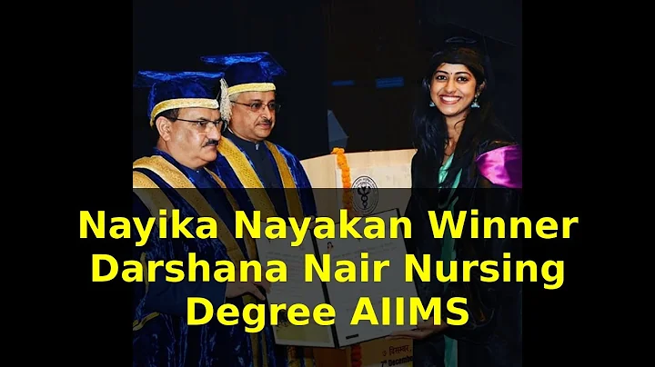 Nayika Nayakan Winner Darshana Nair Nursing Degree...