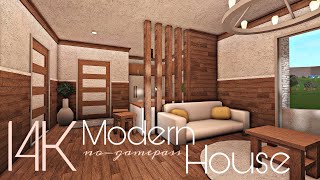 BLOXBURG: 14K MODERN HOUSE | NO-GAMEPASS