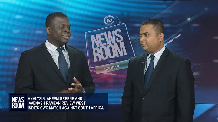 AKEEM GREENE AND AVENASH RAMZAN REVIEW WEST INDIES...