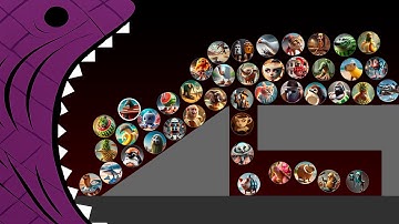 Italian Brainrot Survival Marble Race In Algodoo