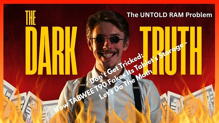 Don't Get Tricked: How TABWEE T90 Fakes Its Tablet's Storage - Let's Do The Math