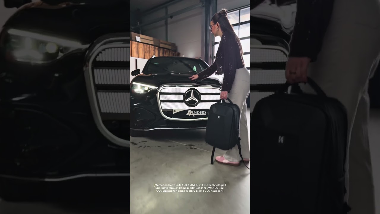 DER NEUE GLC 🖤Was sagst Du zu dem neuen und innovativen Mercedes GLC? #mercedesglc #frunk