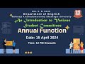 Video Introduction Of Various Student Committees Annual Function 2024 Video Introduction Of Various Student Committees Annual Function 2024