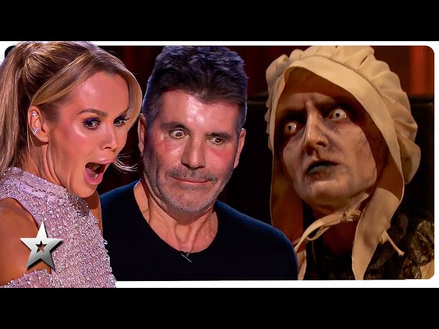 Scary Magic! Auditions That Left The Judges SPOOKED on Got Talent! class=