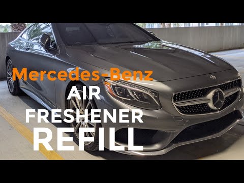 Mercedes-Benz Air Freshener Fragrance Refill - YouTube