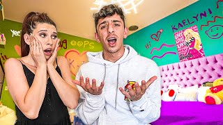 She gave my room a makeover... **uh oh**