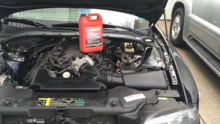 Lincoln LS  V8 cooling system bleed process