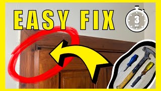 How to fix a door that won’t close