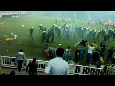 Fenerbahce - Galatasaray Süper Final maci 12 Mayis 2012 Mac sonrasi olaylar