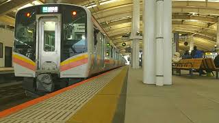 【運用初日】E129系 A34編成 新潟駅発車+発車メロディー【4K】