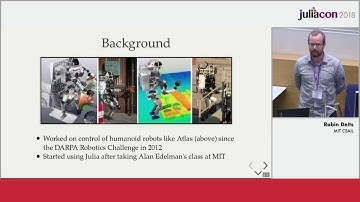 JuliaRobotics: Making robots walk with Julia | Robin Deits