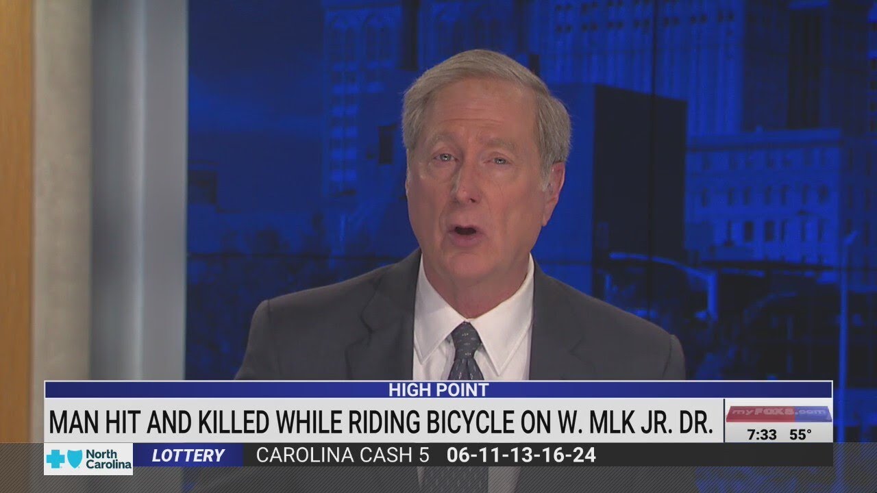 Bicyclist killed in hit-and-run crash in High Point - YouTube