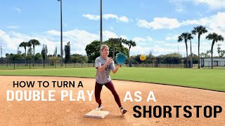 How To Turn A Double Play As A Shortstop