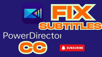 Power Director Video editor | how to fix Subtitle frames