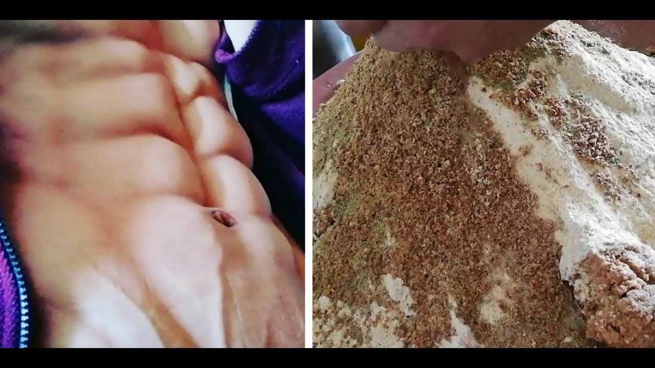 بروتين طبيعي لزيادة العضلات💪(سلو او سفوف مغربي صحي)