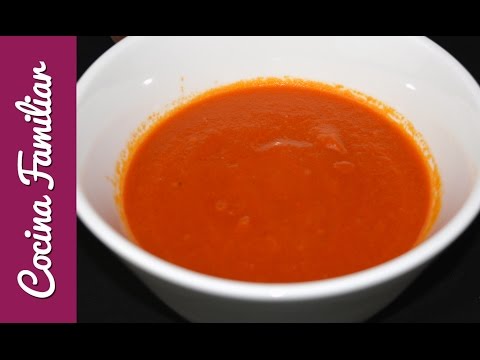 Como hacer salsa Kétchup, salsa Kétchup casera muy fácil y rápida. Recetas de salsa