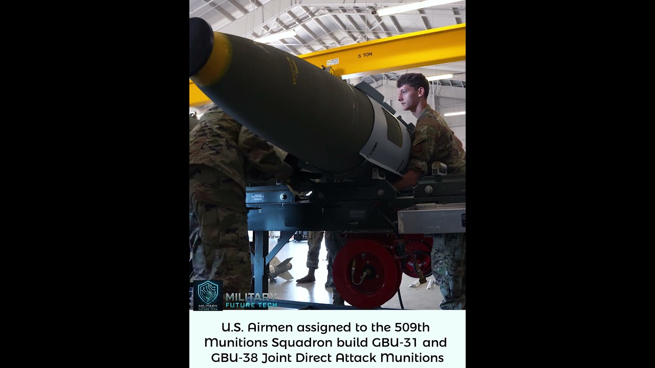 Crazy Big GBU-31 Joint Direct Attack Munitions