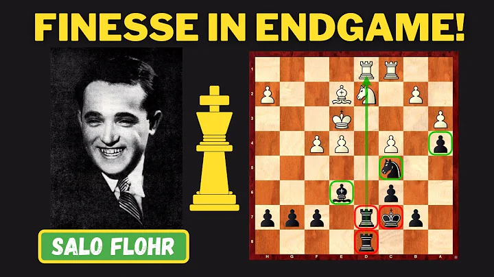 The Finess In Endgame | Domenech vs Flohr 1934