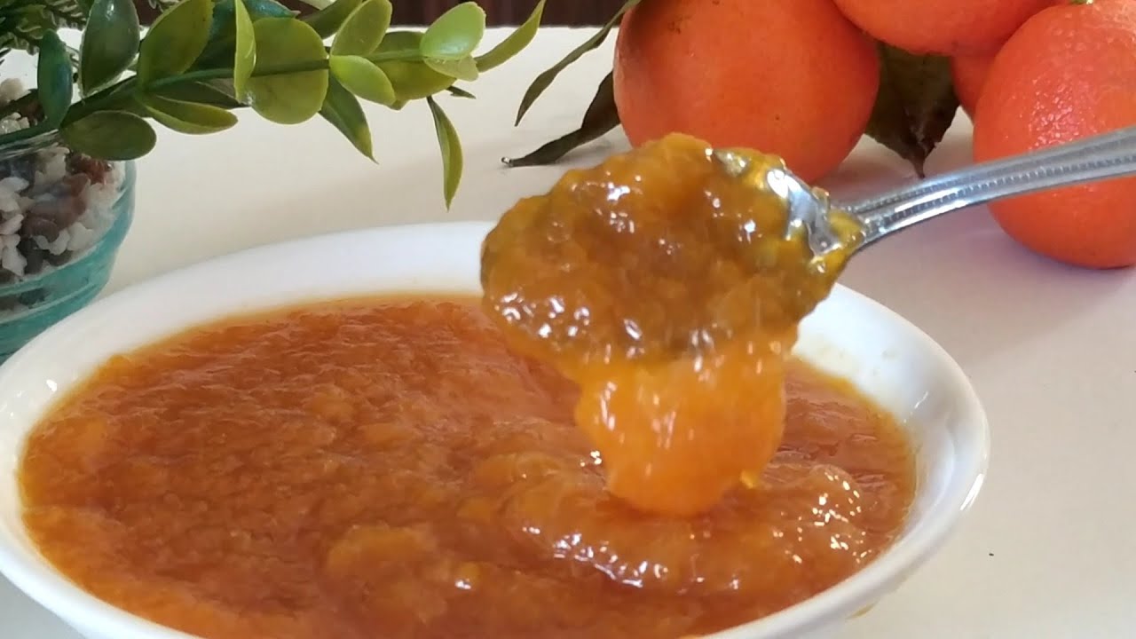 مربى البرتقال بدون سكر /  Orange jam without sugar  / confiture sans sucre