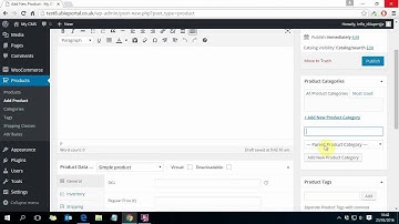 Creating a simple product in WooCommerce tutorial