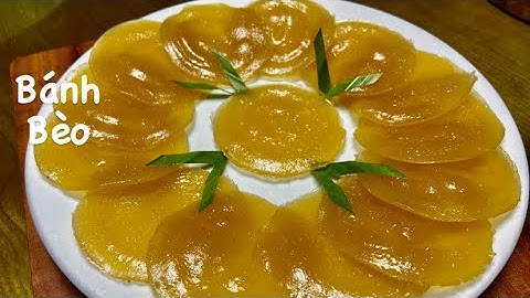 Bánh bèo cách làm có xoáy đồng tiền #bepcuatien #banhngon #cáchlàmbánh