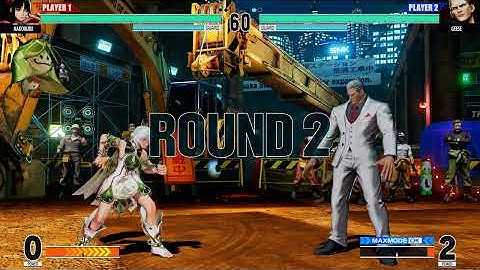 Nakoruru (as Nahida) vs Geese (Ultimate costume mod) | KOFXV mods | CPU vs CPU