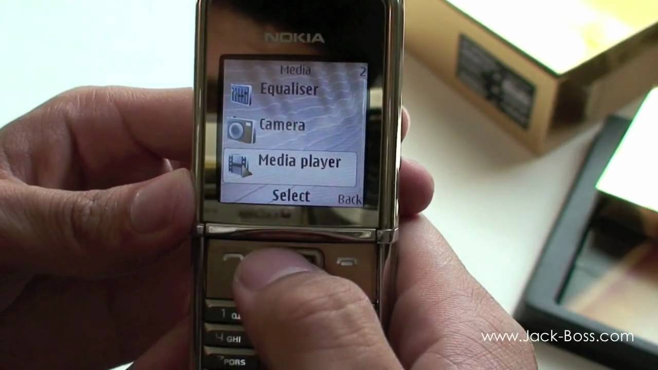 Nokia 8800 Sirocco gold Versace Edition - Unboxing [HD]