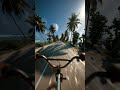 Leaving all my worries behind on this road "Tuvalu"... 🏝️✨ #shorts #pov #bike