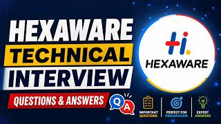 Hexaware Technical Interview Questions & Answers
