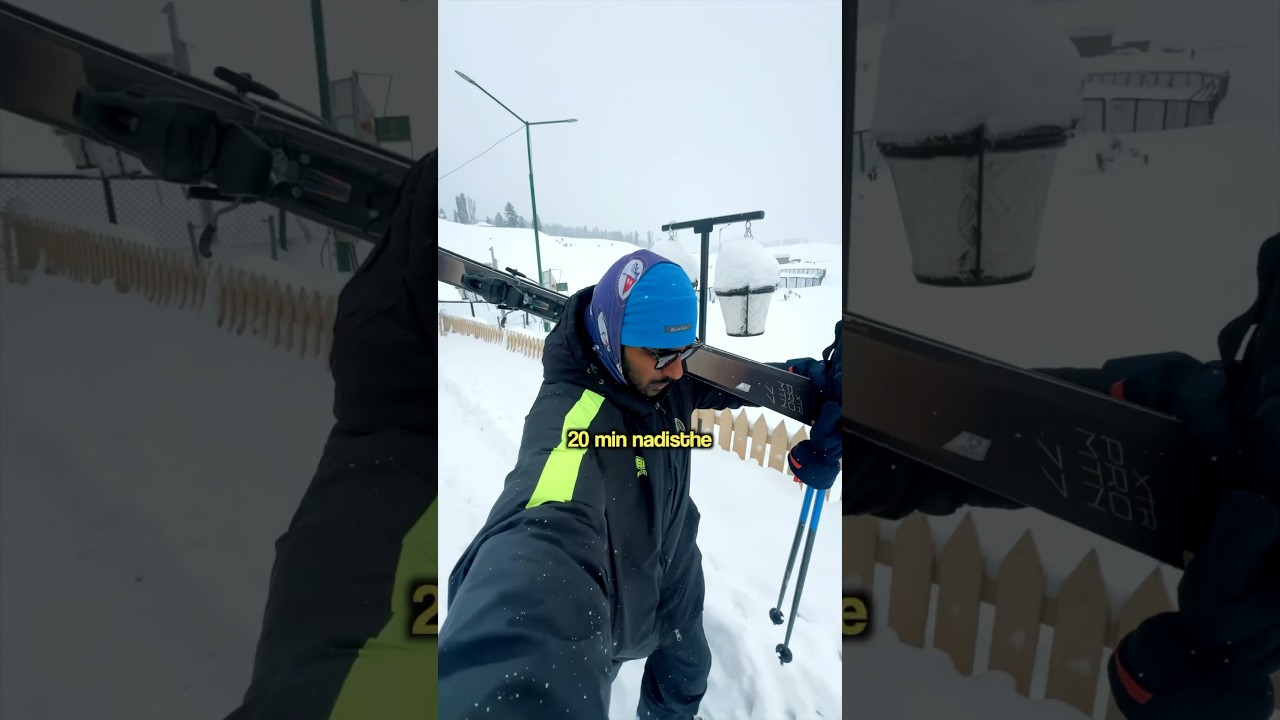 Ski training gulmarg Kashmir *DAY 2* 