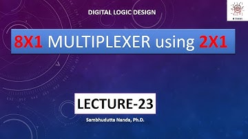 Design 8x1 multiplexer using 2x1 multiplexer || Multiplexer design