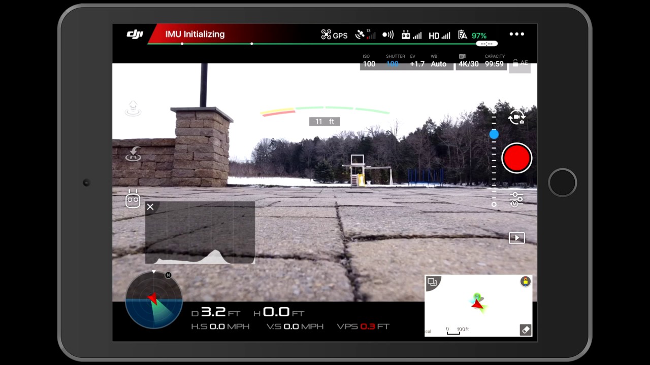 imu initializing dji phantom 3