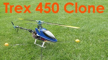 T-Rex 450 Clone- Beginner Flight