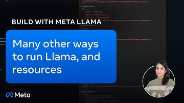 More ways to run Llama 3 | Build with Meta Llama