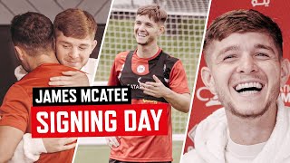 James McAtee Behind The Scenes | Re-joins the Blades from Man City on Deadline Day