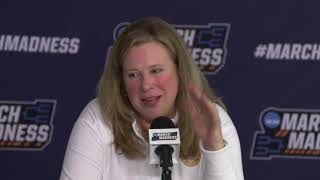 Ncaa Second Round Post Game - Coach Close, Kiki Rice & Lauren Betts (03-25-24)