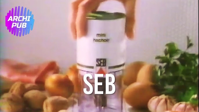 Publicité friteuse SUPERCOOL SEB 1990 