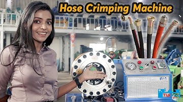 Automatic Hydraulic Hose Crimping Machine by TL PATHAK GROUP