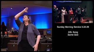 ASL Song - Same God