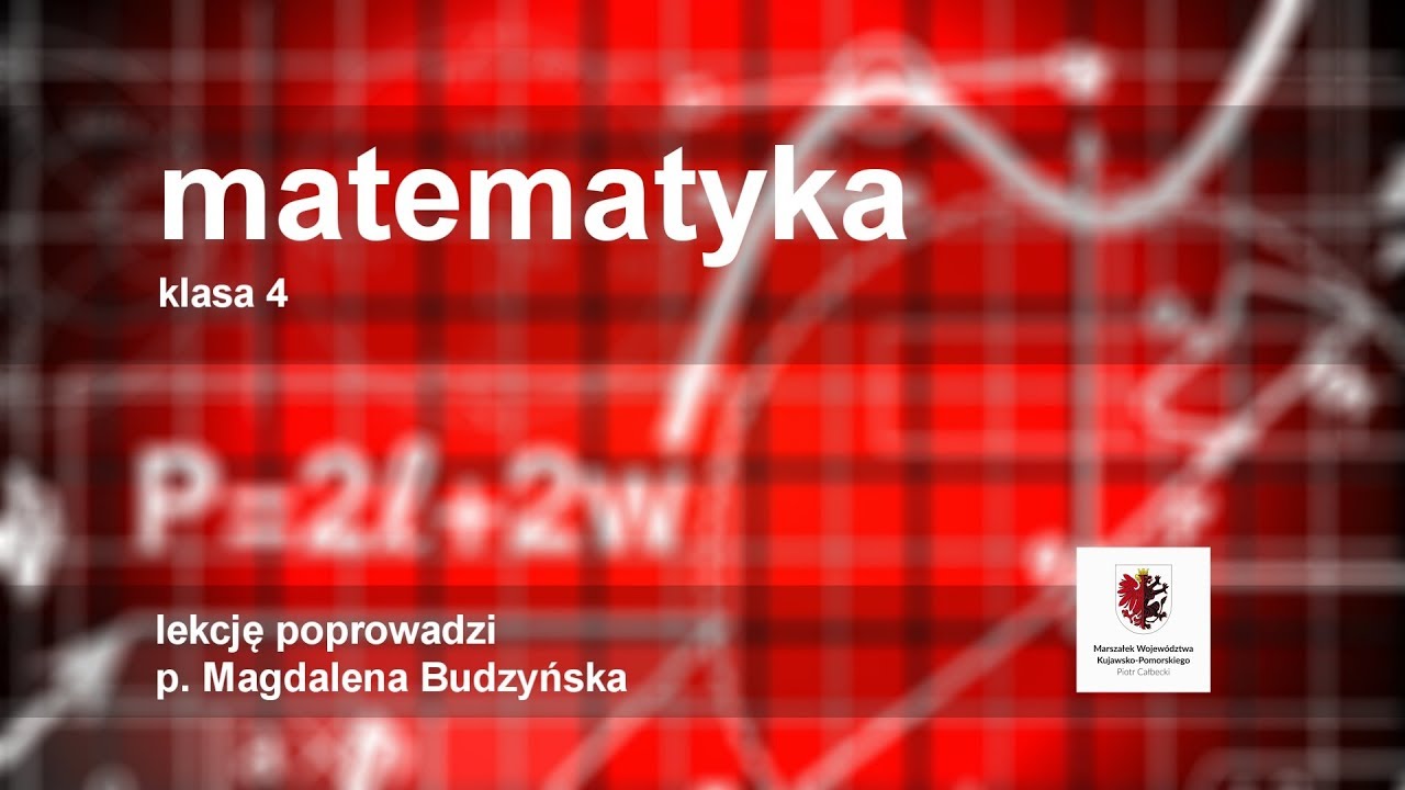 Matematyka - klasa 4 SP. Prostopadłościany i sześciany - YouTube