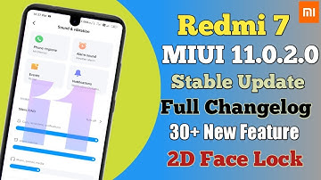 Redmi 7 MIUI 11.0.2.0 New Stable Update Full Changelog 30+ Major Changes | Redmi 7 MIUI 11 Update