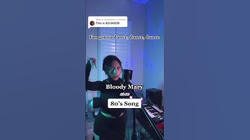 Thumbnail of Bloody Mary as an 80s Song 🎶 #synthpop #ladygaga #80smusic #synthwave